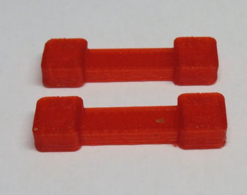 N Gauge Track Spacers for Peco Streamline track - Pack of 2